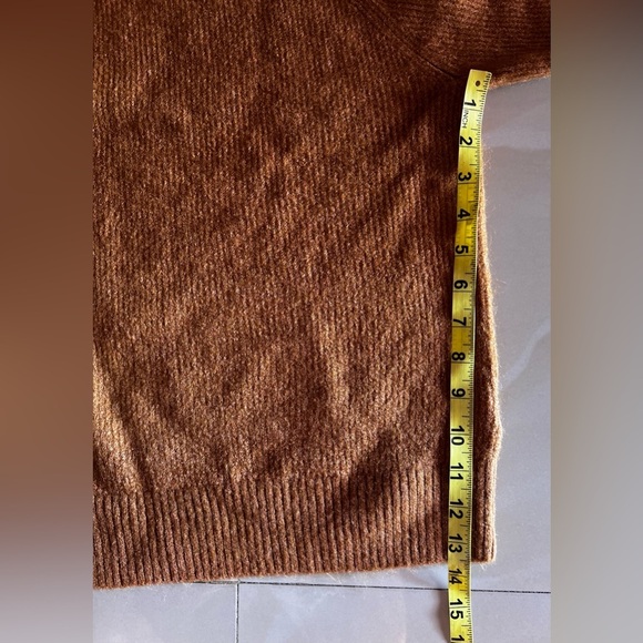 Gap crew  neck sweater GAP Sweater Unisex Size L RN 54023 Retro Knitting Brown - Picture 14 of 16